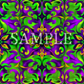 [ Mardi Gras pattern Seamless 01 ] F