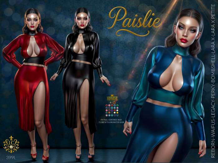 Paislie, Classy Semi Formal Outfit, FX Hud Included