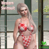 Western Swimsuit  - PLAGEN  (ADD)