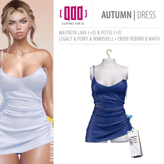 [ADD] Autumn Dress - Blue