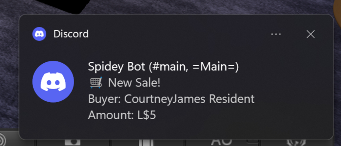 SCRIPT: Notify Discord Upon Payment