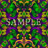 [ MardiGras pattern Seamless 02 ] A