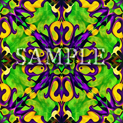 [ MardiGras pattern Seamless 02 ] B