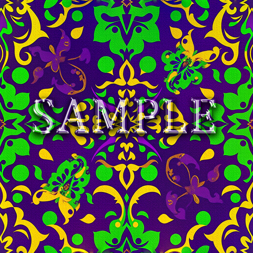 [ MardiGras pattern Seamless 02 ] G