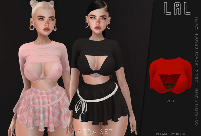 -LAL-Azra Top  [ RED]