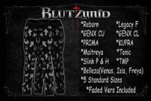 Black Goth PJs F