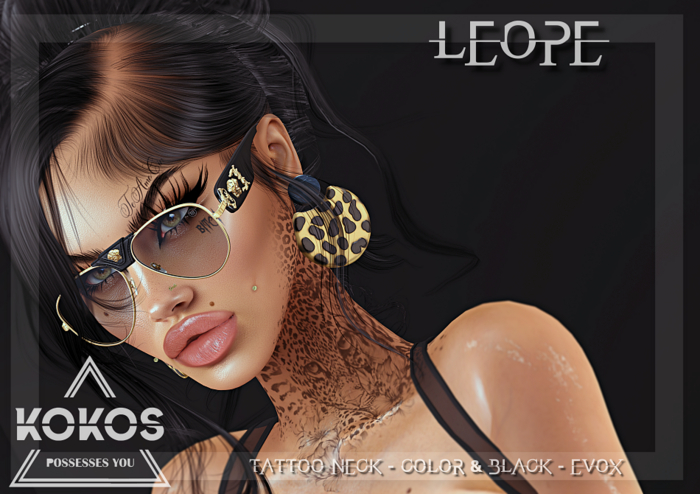 KOKOS- TATTOO - LEOPE - EVOX HD2K
