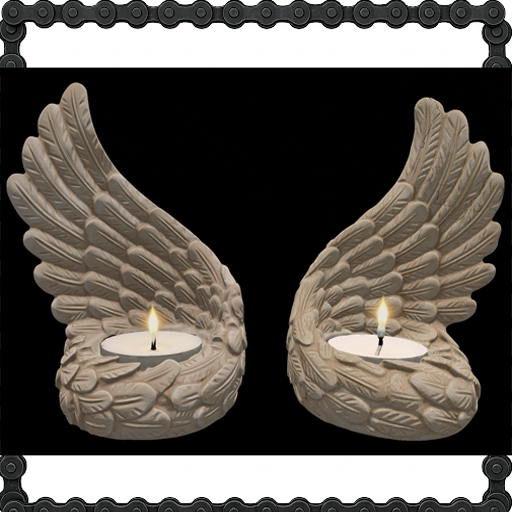 Angel Wing Candle Set