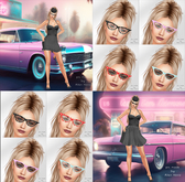 MEVA PEGGY RAREs SET + All Glasses Box (Maitreya)
