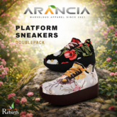 PLATFORM SNEAKERS - DOUBLEPACK 3 - REBIRTH - MALE & FEMALE