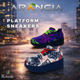 PLATFORM SNEAKERS - DOUBLEPACK 2 - REBIRTH - MALE & FEMALE