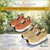 PLATTFORM SNEAKERS DOUBLEPACK - REBIRTH - male and female