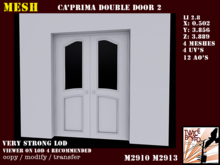 "TB" Ca'Prima beautiful double door 2 M2910 M2913