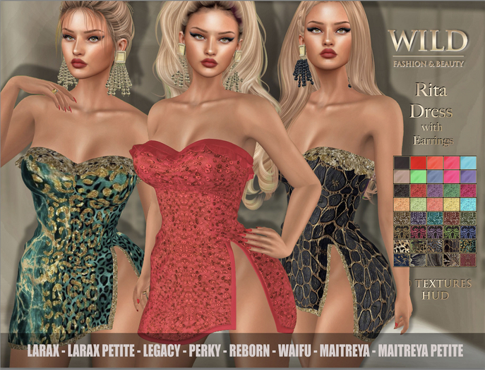 :::WILD:::Fashion Rita Dress
