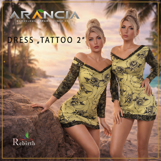 DRESS TATTOO 2 - REBIRTH