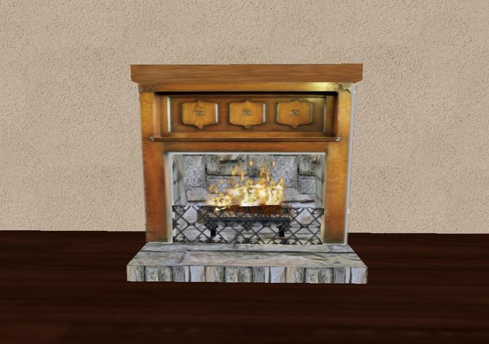 Fireplace, Old English style