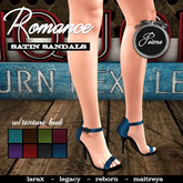 {Poeme} Satin Romance Sandals w/HUD