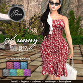 {Poeme} Sunny Pinup Dress w/HUD 