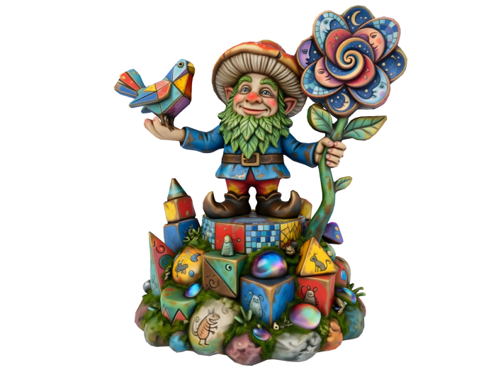 HB: Whimsy Garden Gnome FuLL PERM