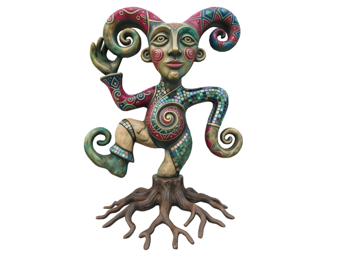 HB: Whimsy Garden Jester Statue FuLL PERM