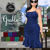 {Poeme} Grable Pinup Dress w/HUD 