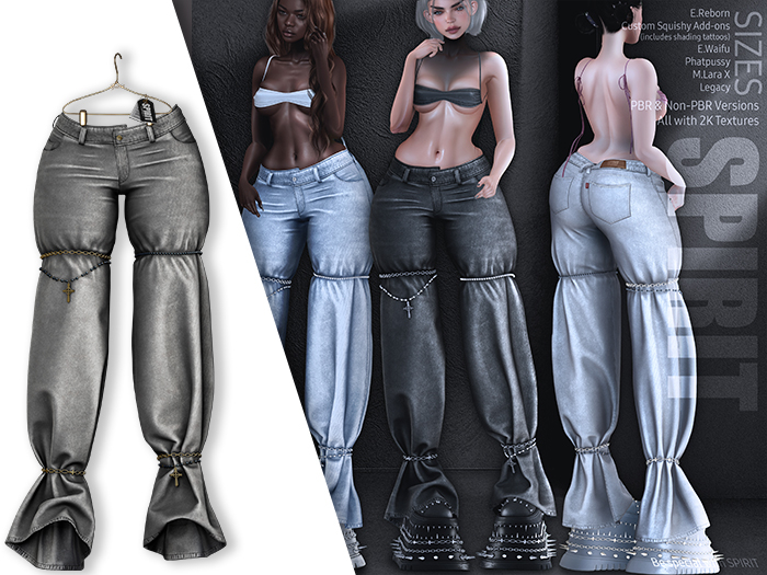 SPIRIT - Sys jeans [GRAY]