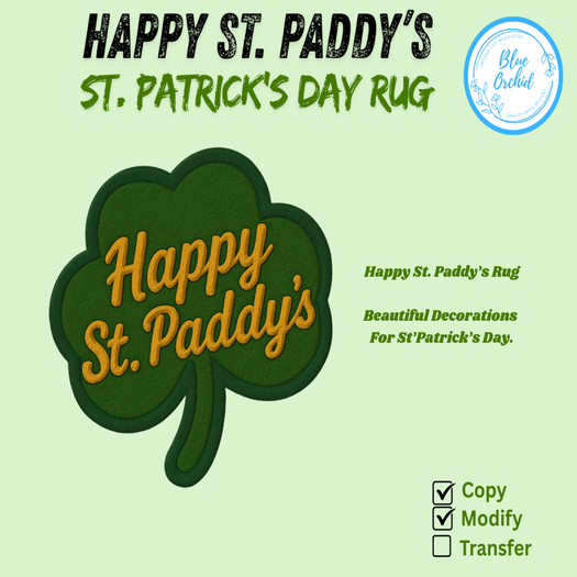 BO-ST.Patricks Rug HSP