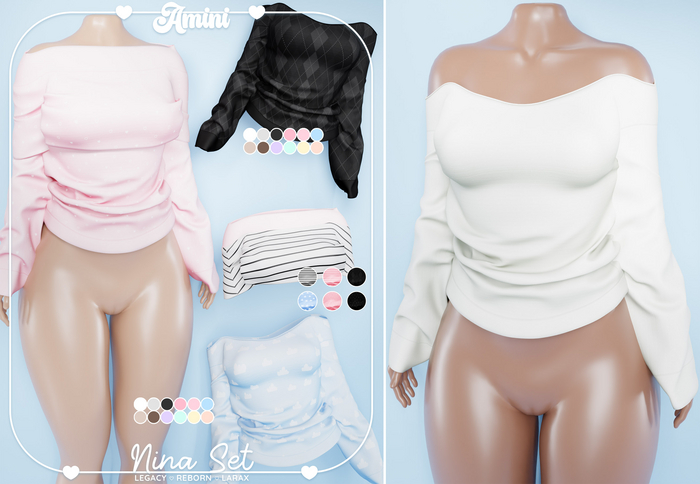 Amini - Nina Sweater [Leaf]