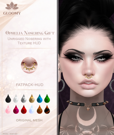.:Gloomy:. - Ophelia Nose Piercing