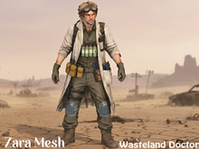 ZM PBR Wasteland Doctor Character FULL PERM MESH