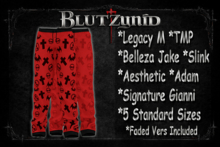 Red Light Goth PJs M