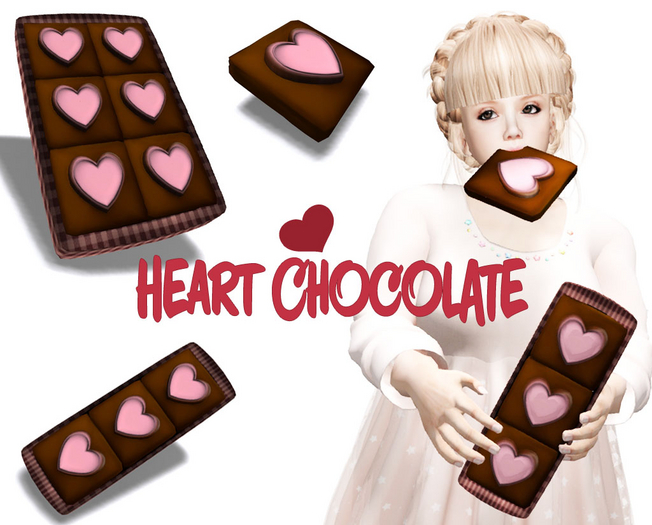 Heart Chocolate Bar