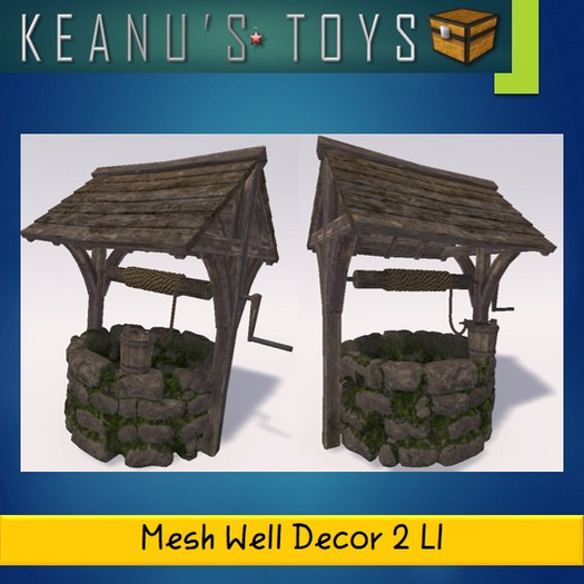 Mesh Rustic Water Well