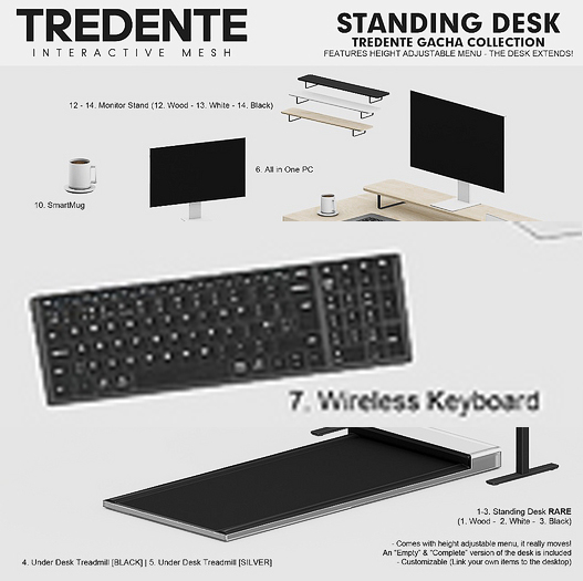 7. Tredente // Wireless Keyboard - Common