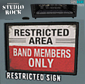 [Kres] Studio Rock - Restricted Sign