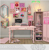 [Kres] Bad Babe - Shelf - Pink