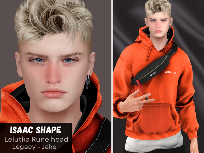 -[Stanley] Isaac Shape - Lelutka Rune