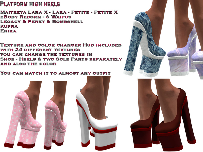 Platform high heels (ADD)