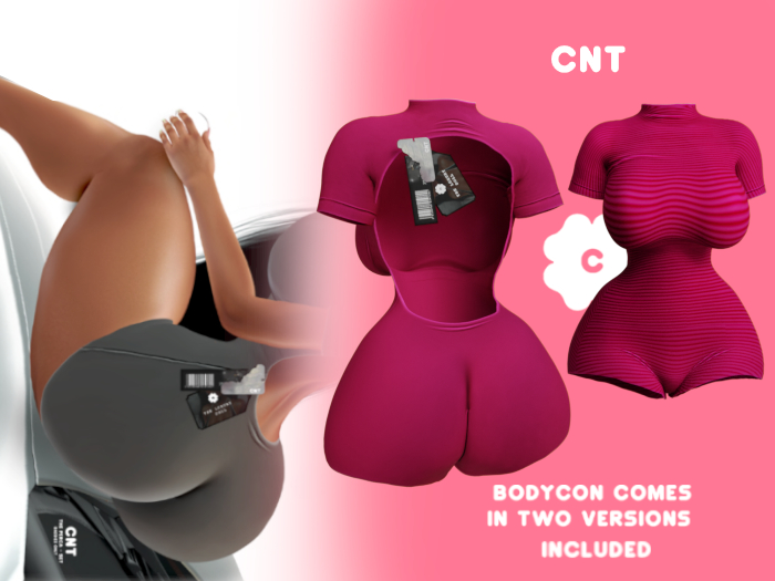 [CNT] - Perca Set - Bodysuit - Ruby