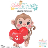 you and me monkey