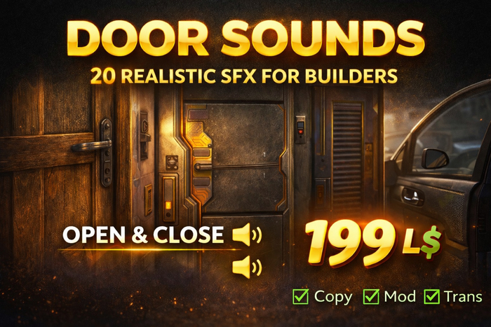20 Realistic Door Sounds