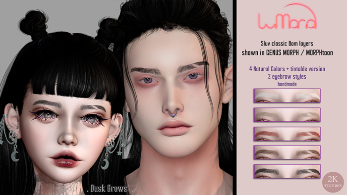 + Lumora + Dusk Brows DEMO