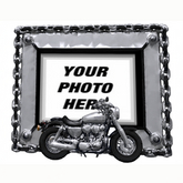 Biker Chain Photo Frame