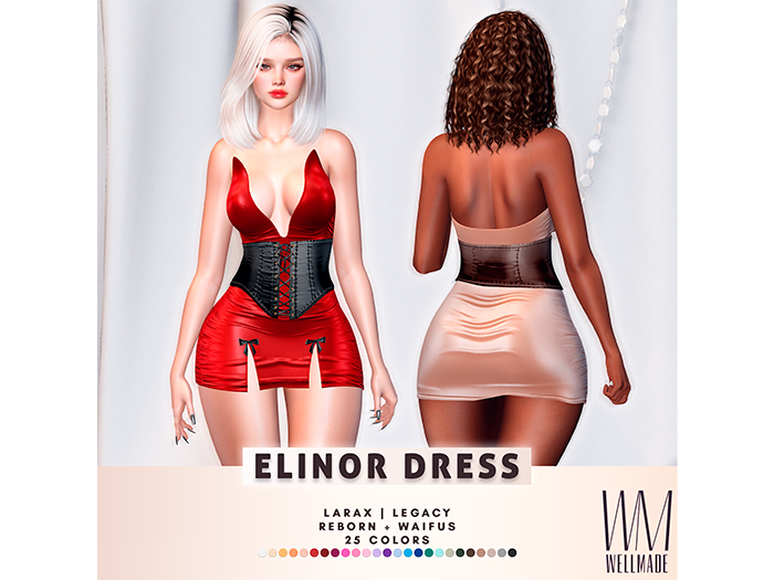 [WellMade] Elinor Dress