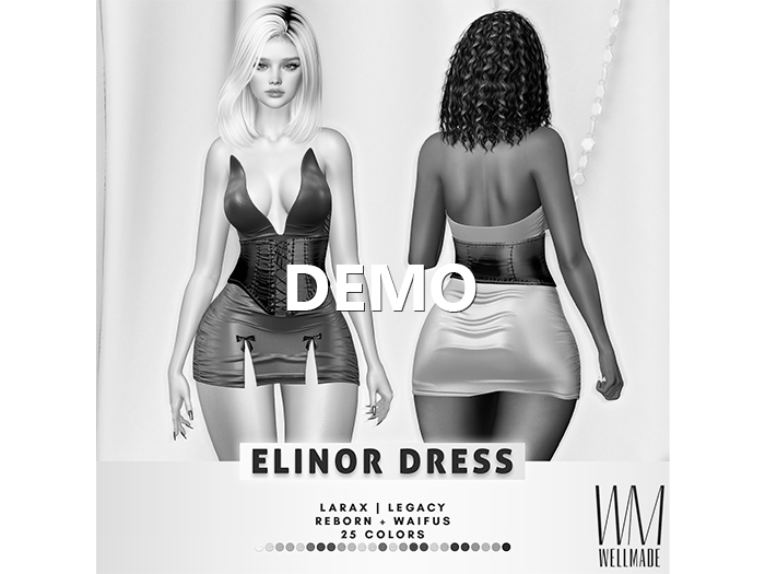 [WellMade] Elinor Dress DEMO