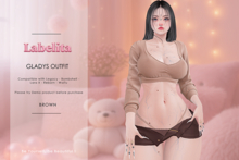 [LABELITA] Gladys Outfit Brown