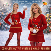 COMPLETE OUTFIT WINTER & XMAS RED 2.0 - REBIRTH- REBIRTH