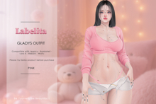 [LABELITA] Gladys Outfit Pink