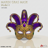 [ConTrato] Mardi Gras Mask Model 4