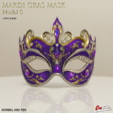 [ConTrato] Mardi Gras Mask Model 5